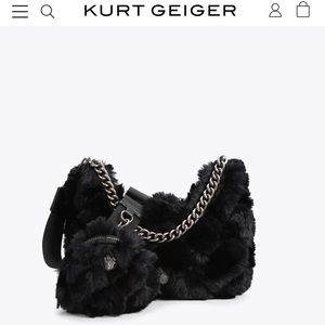 Kurt Geiger Faux Fur Crossbody